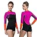 Micosuza Womens Wetsuit Jacket 2MM Long Sleeve Top