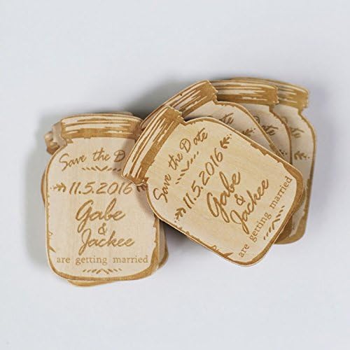 Wedding Save the Date Personalized Elegant Fridge Magnets Wedding Invitation set:set 20