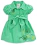Guess Baby Dress, Girls Embroidered Shirt Dress Light Green 18 months