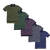 Polo Ralph Lauren Classic-Fit Blue Striped Mesh Polo