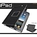 iPad��p�@���U�[�P�[�X �p�x���߉\ �X�^���h���p�� �u���b�N