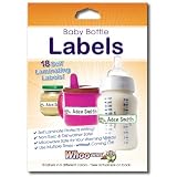 Baby Bottle Labels Self Laminating