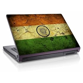 Tendances Edition "Drapeaux - Inde 1" Autocollant Skin pour Acer (1.86GHz Intel Pentium Dual-Core T2390, 3GB DDR2, 250GB, DVD�RW DL . Autocollant pour ordinateur portable.