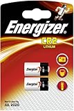 2 X Energizer CR2 3V Lithium Photo Batteries