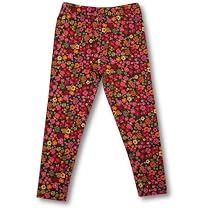 Hartstrings Infant Girls Chocolate Knit Pants ~ Floral SIZE 24 months