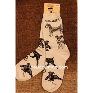 Buy For Bare Feet Schnauzer Large Print Pose by For Bare Feet