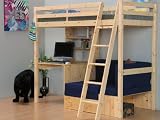 Etagenbett FLEXI Hochbett 90x190 Bett Kiefer massiv Neu