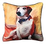 Being A Beagle Paws & Whiskers 18in Decorative Pillow