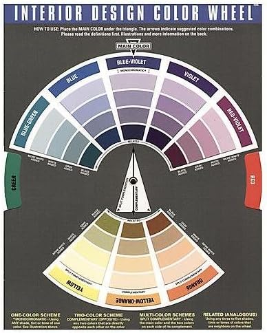 The Color Wheel Company Interior Design Wheel [2 Pieces] *** Product Description: The Color Wheel Company Interior Design Wheel- Description: Interior Design Color Wheela Guide To Colors That Harmonize For Interior Design.The Interior Design Whee ***