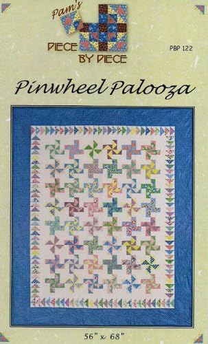 Pinwheel Palooza Quilt Pattern by Piece by Piece