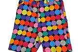 IMAGE OF Loudmouth Golf Shorts Disco Balls Black 38 Loud Mouth