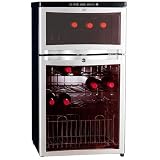 Sunpentown WC-28D Dual-Zone 28-Bottle Wine and Beverage Cooler