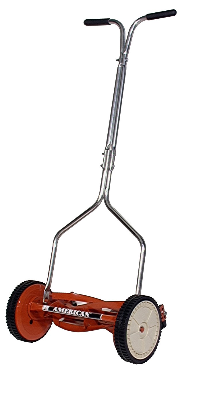 NEW Manual Lawn Mower, Adjustable Roller Grass Garden Push Walk Behind