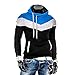 Fancyqube(TM) Men's Casual Thicken Fleece Hooded Pullover Sweatshirt