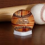 Cleveland Indians Wood Grain Baseball
