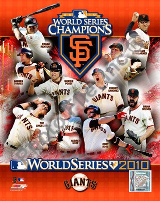 San Francisco Giants - 2010 World Series Champions - 8x10 Photo