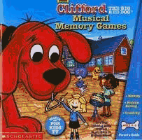 Scholastic LKCLIMUSIJ Clifford The Big Red Dog Musical Memory Games