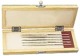 51Vy 2ByRaMSL SL160 in PROMAT 840465 Diamantnadelfeilensatz 5tlg. L.69mm K. D.126 PROMAT i.Holzkasten