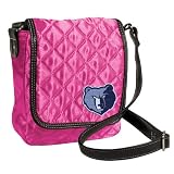 NBA Memphis Grizzlies Pink Quilted Purse