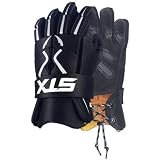 STX Stinger Lacrosse Gloves - 10 inch - Black