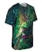 Yizzam's Men's NewWorldco- Space Galaxy Cepheus Star Clouds -Tagless-Shirt