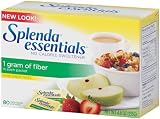 Splenda Sweetener with Fiber, 80-Count Packets (Pack of 6)