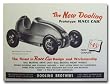 1946 Dooling Brothers Tether Car Poster Print