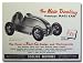 1946 Dooling Brothers Tether Car Poster Print