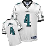 Reebok Philadelphia Eagles Kevin Kolb Replica White Jersey Small