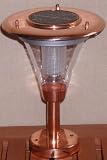 Unique Arts Essential Deck Post Light, Copper