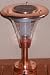 Unique Arts Essential Deck Post Light, Copper