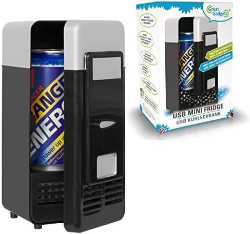 GreatGadgets 3072 Usb Mini Fridge Black