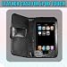 Premium Black Folio Wallet Leather Case for Apple Ipod Touch Itouch 8Gb 16GB 32Gb 2G 3G 2nd 3rd Generation