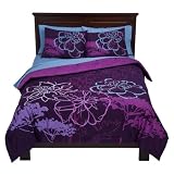 Room Essentials® Floral Comforter Set - Purple