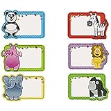 100 Animal Name Tag Stickers - New / Shrink-wrapped
