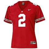 Nike Ohio State Buckeyes #2 Ladies Scarlet Replica Football Jersey