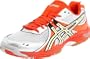 ASICS Women's GEL-1130V Volleyball Shoe,Orange/White/Silver,9 B US