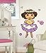ROOMMATES RMK1668GM Nickelodeon Dora's Enchanted Forest Adventures Peel and Stick Giant Wall Decals