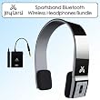 JayBird SB2MB Sportsband Bluetooth Wireless Headphones Midnight Black Bundle