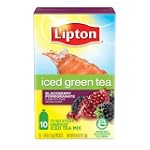 Lipton Green Tea To Go, Energize Blackberry Pomegranate, Six Boxes of Ten 0.04oz Packets, Sixty Packets Total