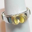 14K Two-Tone Gold Diamond Semimount