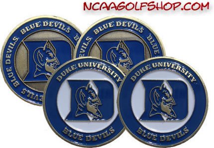 Duke Blue Devils Golf Ball Markers