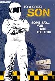 Top Gear 'The Stig' Son Birthday Card