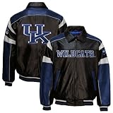 Kentucky Wildcats Black Elite Leather Jacket