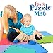 aGreatLife Interlocking Puzzle Foam Mat - Very Comfortable And Cushiony Baby Playmat - Nontoxic And Durable Multi-color Exercise Mats For Kids