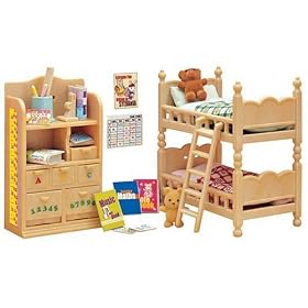 Sylvanian Families Children's Bedroom Set