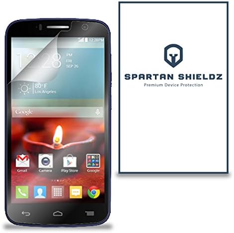 6X - Spartan Shields HD Screen Protector Skin For Alcatel OneTouch Fierce 2 - 6X
