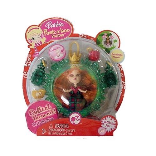 51Vyhg5eMyL Barbie Peekaboo Petites #31 Holiday Joy