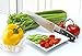 Chef's Knife by Royal - 8 inch Blade - Full Tang Kitchen Knife- Black Piano Wood Handle