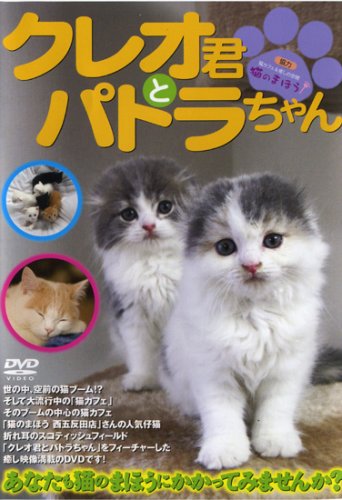 Cover image : クレオ君とパトラちゃん「あなたも猫のまほうにかかってみませんか？」 [DVD]